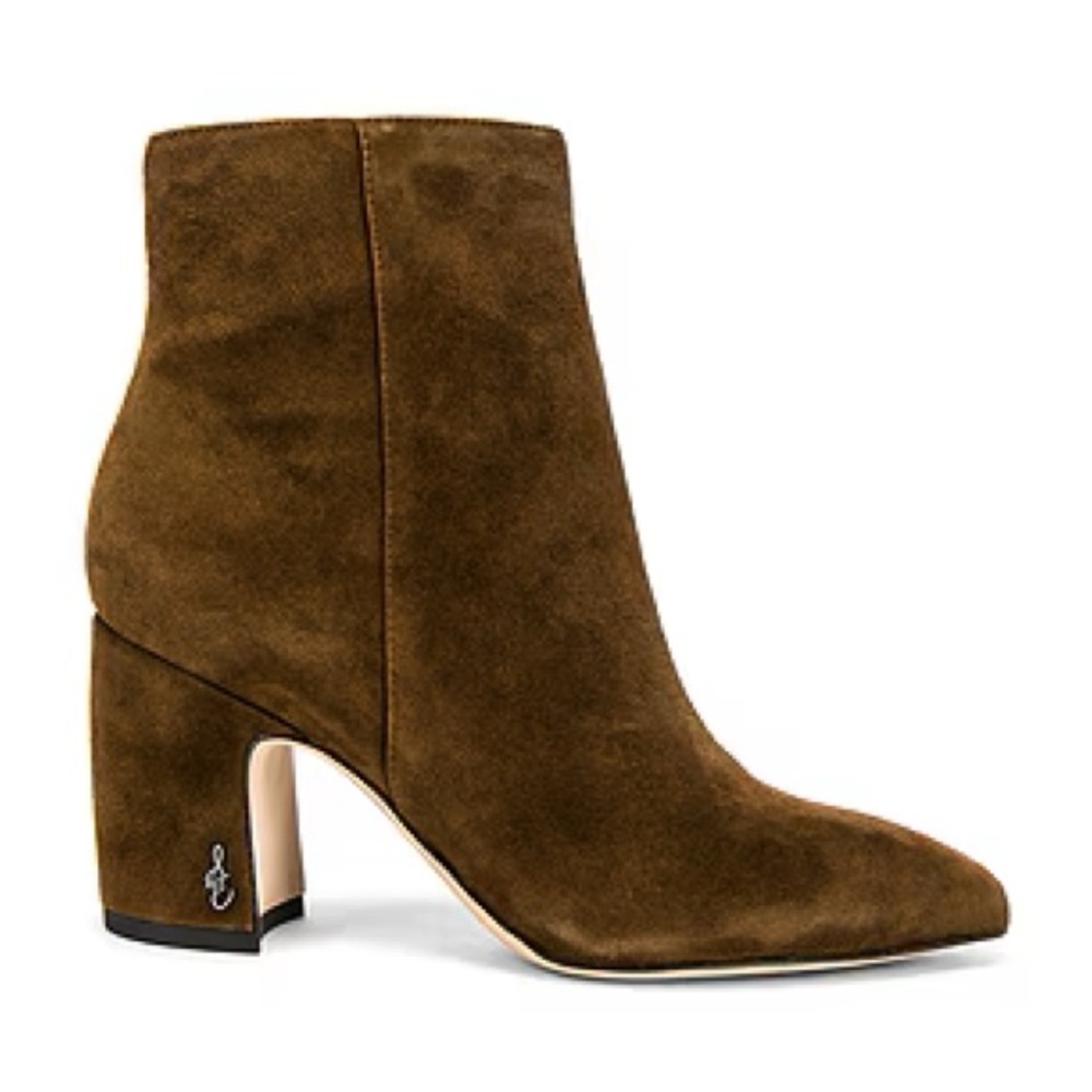 Sam Edelman Hilty Brown Hazelnut Suede Boot / Bootie